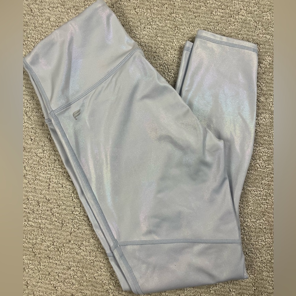 Fabletics Iridescent Purple Leggings
